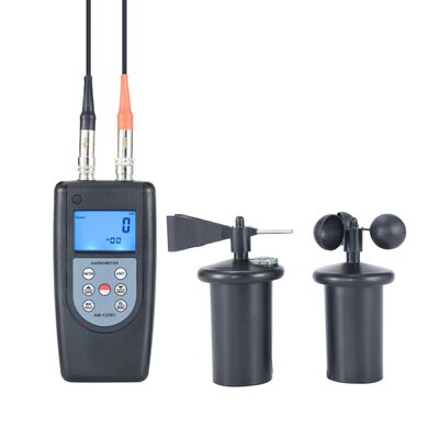 kopen AM-1236C 4-cijferige LCD-windsnelheidsanemometer met 3-beker anemometer en precisiethermistor online vervaardiging