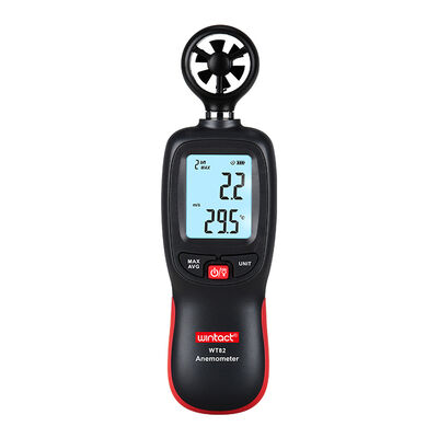 comprar Anemómetro Digital WT82/WT82B con Pantalla LCD Retroiluminada Bluetooth Rango 0-30m/s fabricación en línea