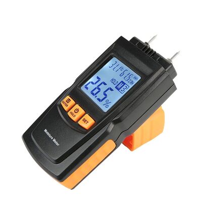 주문 GM605 GM610 디지털 휴대용 목재 습도 측정기 4종 나무 조절 가능 ±1% 정확도 및 온도 습도 측정 온라인 제조