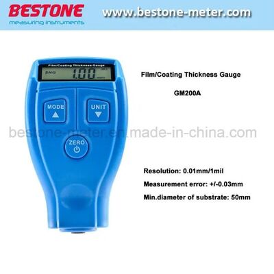 comprar Mini Medidor de Espessura de Revestimento com Sonda F&NF Integrada Medidor Digital de Espessura de Revestimento, Medidor de Espessura de Pintura Automotiva GM200A fabricação em linha
