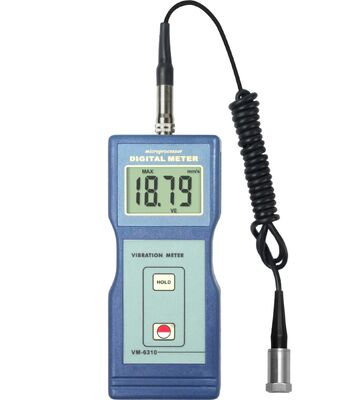Buy VM-6310 Digital Vibration Meter Vibrometer with 0.01~199.9 mm/s Velocity Range 10 Hz ~ 1k Hz Frequency and 5% Accuracy online manufacture