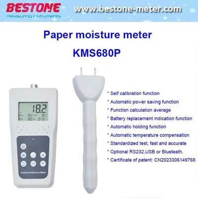 kaufen 4 Digitales LCD-Display Papier Feuchtigkeitsmesser Kms680p Messen 5%-95% on-line-Fertigung