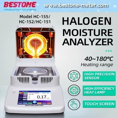 acheter Analyseur d'humidité à halogène numérique à écran tactile pour l'agriculture / l'alimentation fabrication en ligne