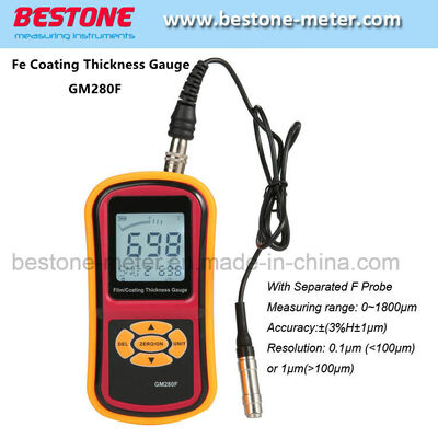comprar Medidores de Espessura de Revestimento de Tinta com Sondas F Separadas GM280f fabricação em linha