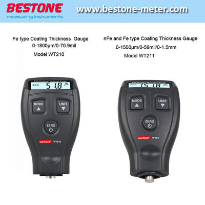 Buy Mini Type Coating Thickness Gauge with Built-in F & NF Probe online manufacture