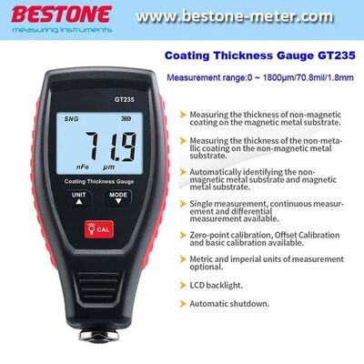 Buy Gt235 Coating Thickness Gauge Car Paint Meter online manufacture