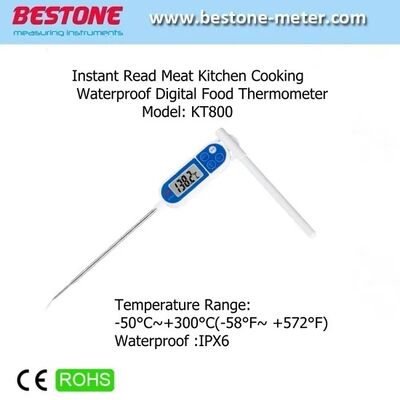 Buy Custom Instant Read Meat Kitchen Cooking Waterproof Digital Food Thermometer online manufacture