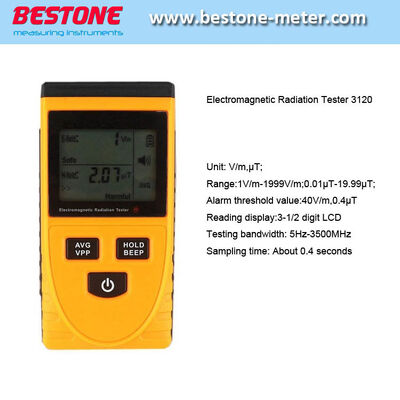 Buy Be3120 Electromagnetic Radiation Tester For Household Radiation Measuring online manufacture
