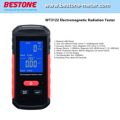comprar Detector Digital de Radiación Electromagnética para el Hogar Wt3122 fabricación en línea