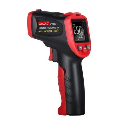 comprare Mirino Laser Circolare Termometro a Infrarossi Digitale Serie WT323 con Display a Colori HD Retroilluminato fabbricazione online