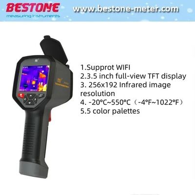 ซื้อ กล้องถ่ายภาพความร้อนอินฟราเรดแบบมือถือ Android สำหรับรถยนต์ ความละเอียดสูง 256*192 WiFi Ht-A10 การผลิตออนไลน์