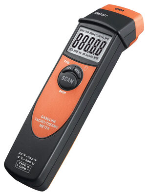 Buy BESTONE SM8327 Gasoline Engine Tachometer with 100~40,000 RPM Range, 0~200°C Temperature Measurement, and Non-Contact Inductive Type online manufacture