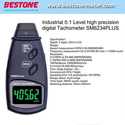 comprar Tacômetro Digital de Alta Precisão Industrial Tacômetro Fotoelétrico Nível 0.1 fabricação em linha
