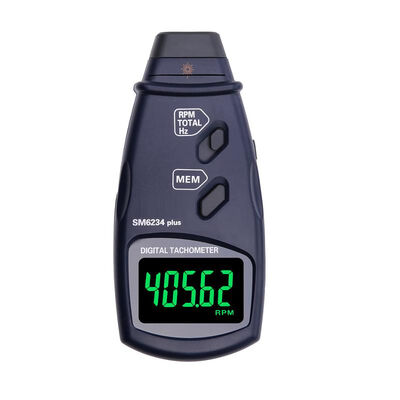 satın al SM6234PLUS Endüstriyel 0.1 Seviye Temassız Algılama ve Parlak Zümrüt Yeşil VA Ekranı ile Yüksek Hassasiyetli Dijital Tachometer Çevrimiçi üretim