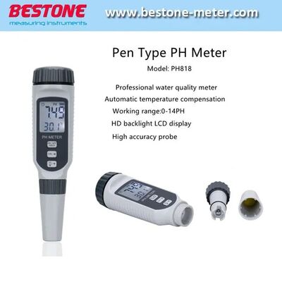 acheter Type de stylo pH-mètre pH portable Qualité de l'eau pH818 fabrication en ligne