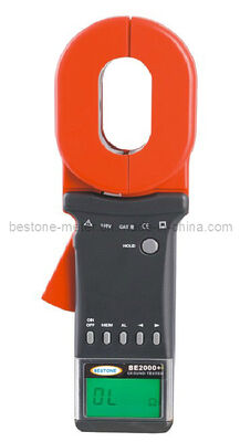 Buy Non-Contact Clamp Earth Resistance Tester with 0.01~1000W Range and Data Memory for Safe Ground Testing online manufacture