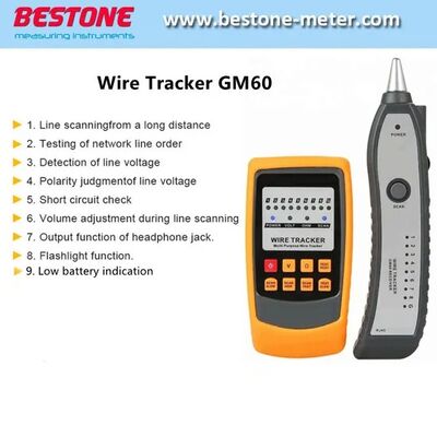 Αγορά GM60 Wire Tracker Network Cable Tester Long Distance Tracing σε απευθείας σύνδεση κατασκευή