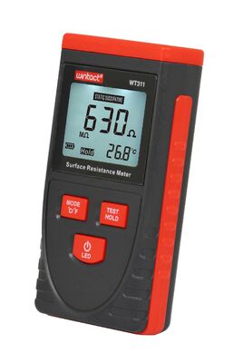comprar WT310 WT311 Medidor de resistência de superfície de exibição digital com função de retenção de dados e amplo intervalo de medição para ensaios antiestáticos Fabricação em linha