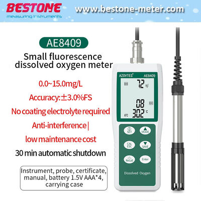 comprar Medidor de oxígeno disuelto de fluorescencia pequeña Ae8409 fabricación en línea