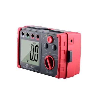 주문 GT5307A 1000V DC 전압 단열 저항 검사기 LCD 백라이트로 디지털 오hm 미터 온라인 제조