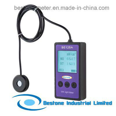 comprare Misuratore di luce UV con gamma di misurazione da 0 a 2000 mW/cm2, lunghezza d'onda da 320 nm a 400 nm e retroilluminazione LCD per il processo di cura della luce fabbricazione online