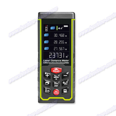 ซื้อ เครื่องวัดระยะเลเซอร์จอสี ด้วยมุมวัด 50m 70m 100m Be-S50 70 100 การผลิตออนไลน์