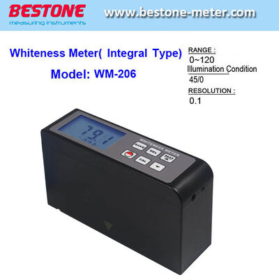 Buy Paint Paper Powder Whiteness Meter Light Leucometer Handheld Digital with Aluminium Case online manufacture