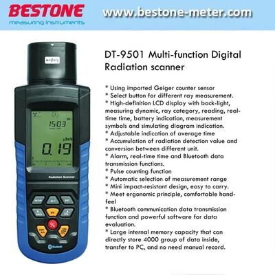 購入 多機能デジタル放射線スキャナー 核放射線検出器 DT-9501 オンライン製造