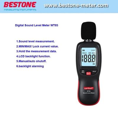 購入 産業用および環境用30-130dB高精度ノイズメーターのBluetooth付きミニ音響レベル計 オンライン製造