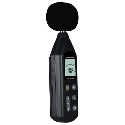 kaufen WT1357 Tragbares digitales Schallpegelmesser mit 30~130 dB-Bereich, ±1,5 dB Genauigkeit und A & C Frequenzgewichtung für die Messung von industriellem Lärm Online-Herstellung