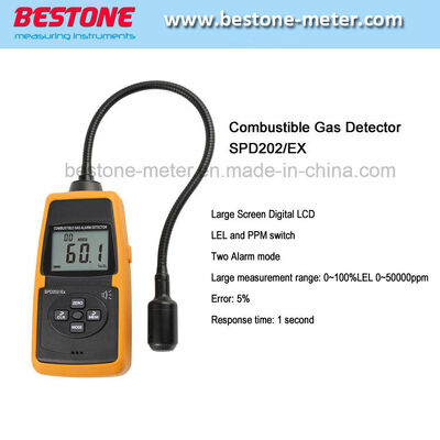 kopen Brandbare gasdetector Gasmeter, gaslekdetector SPD202/Ex online vervaardiging