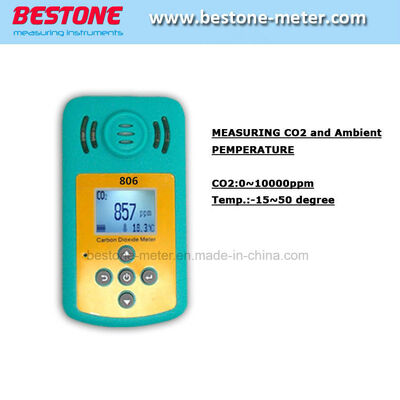 Buy Carbon Dioxide Meter Gas CO2 Detector Air Quality Monitor 806 online manufacture