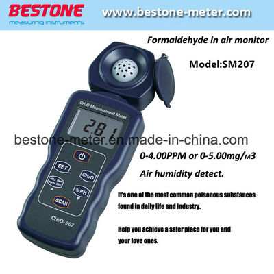 comprare Testatore di umidità di formaldeide (CH2O), monitor Hcho Air, rilevatore di gas, allarme di sicurezza e protezione CH2o-207 fabbricazione online
