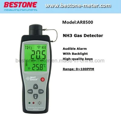 kopen Smart Sensor Ar8500 Nh3 Gas Detector Digitaal Ammoniak Gaslekdetector online vervaardiging
