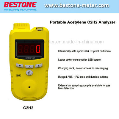 comprare Analizzatore portatile di gas acetilene C2h2 Sac2h2 fabbricazione online