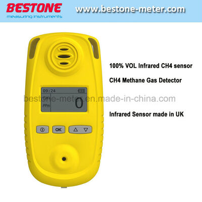acheter Capteur de CH4 infrarouge à 100% vol, détecteur/analyseur/moniteur portable de méthane CH4 fabrication en ligne