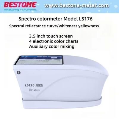 購入 Ls176 デジタルポータブルカラースケール 分光色差計 塗料の色の測定用 オンライン製造