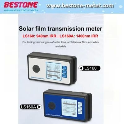 주문 Ls160 Ls160A IR UV 차단 휴대용 투과율 측정기 태양 필름 테스터 온라인 제조