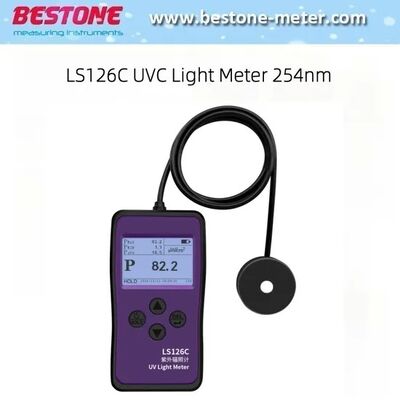 Αγορά Ls126c Μετρητής φωτός UVC 254nm UV 254 Ραδιομέτρη Δοκιμαστής έντασης UV Μετρητής έντασης UV σε απευθείας σύνδεση κατασκευή