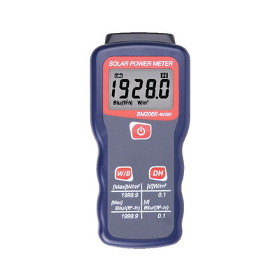 ซื้อ SM206E โมเนอร์พลังงานแสงอาทิตย์ พร้อมจอ LCD 4-1/2 บิต ระยะสเปคตรัล 340nm-1100nm การผลิตออนไลน์