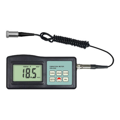 kopen VM-6360 Digitale trillingsmeter met ISO 2954-conformiteit RS-232 en Bluetooth-gegevensuitgang voor nauwkeurige trillingsanalyse online vervaardiging