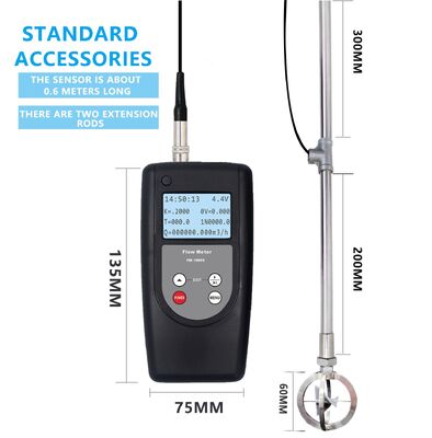 kopen Draagbare stroommeter FM-100V5 voor automatische snelheidsmeting online vervaardiging