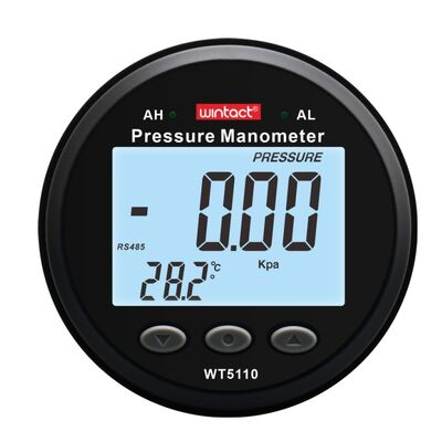 kaufen WT5110 Serie RS485 Kommunikations-Digitaldruckmanometer mit 12 Druckeinheiten und Differenzdruckmodus Online-Herstellung