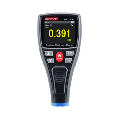 comprar WT2110 WT2110B Mini Digital Coating Thickness Gauge com 0~1500μm Range Color-Screen HD Display e Bluetooth Função Fabricação em linha