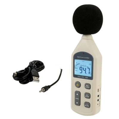 kopen GM1356/GM1357/GM1358 Geluidsniveaumeter met 30-130 dB-bereik, ±1,5 dB nauwkeurigheid en A & C-frequentiewogen online vervaardiging