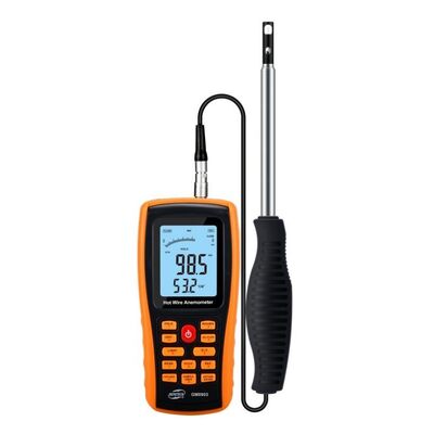 kopen GM8903, GT8911 Digitale anemometer met USB-aansluiting voor temperatuurbereik van 0 tot 45 °C en uittrekbare handgreep voor het meten van de windsnelheid online vervaardiging