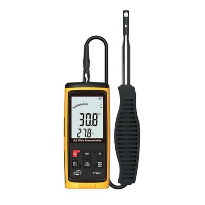 Buy GT8912 Digital Hot Wire Anemometer with Data Logging Retractable Handle and USB Connection for Wind Speed Measurement online manufacture