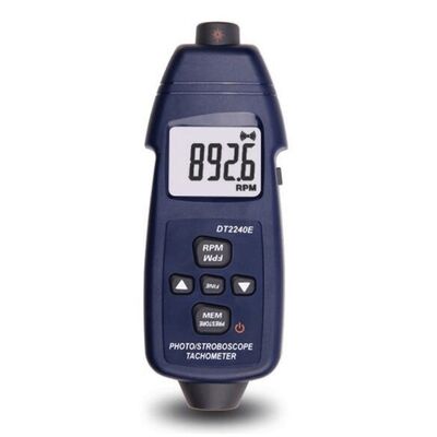 satın al DT2240E Dijital Foto Takometre Stroboskop 10.00MHz Kuvars Kristal ± ((0.05% + 1 Rakam) Doğruluk ve 120-20000FPM Hız Düzenleme Çevrimiçi üretim