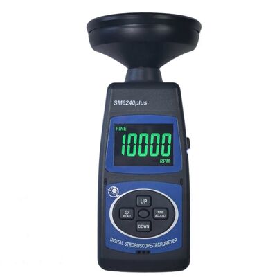 구입하다 SM6240Plus 5자리 LCD 디지털 스트로보스코프 타코미터 비접촉 검출 및 0.05% 정확성 온라인 제조