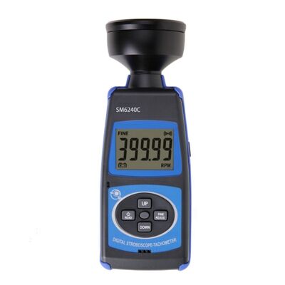 Acheter Stroboscope numérique SM6240C avec une précision de 0,05% 5 chiffres rétroéclairage LCD et 10MHz cristal de quartz de qualité industrielle fabrication en ligne